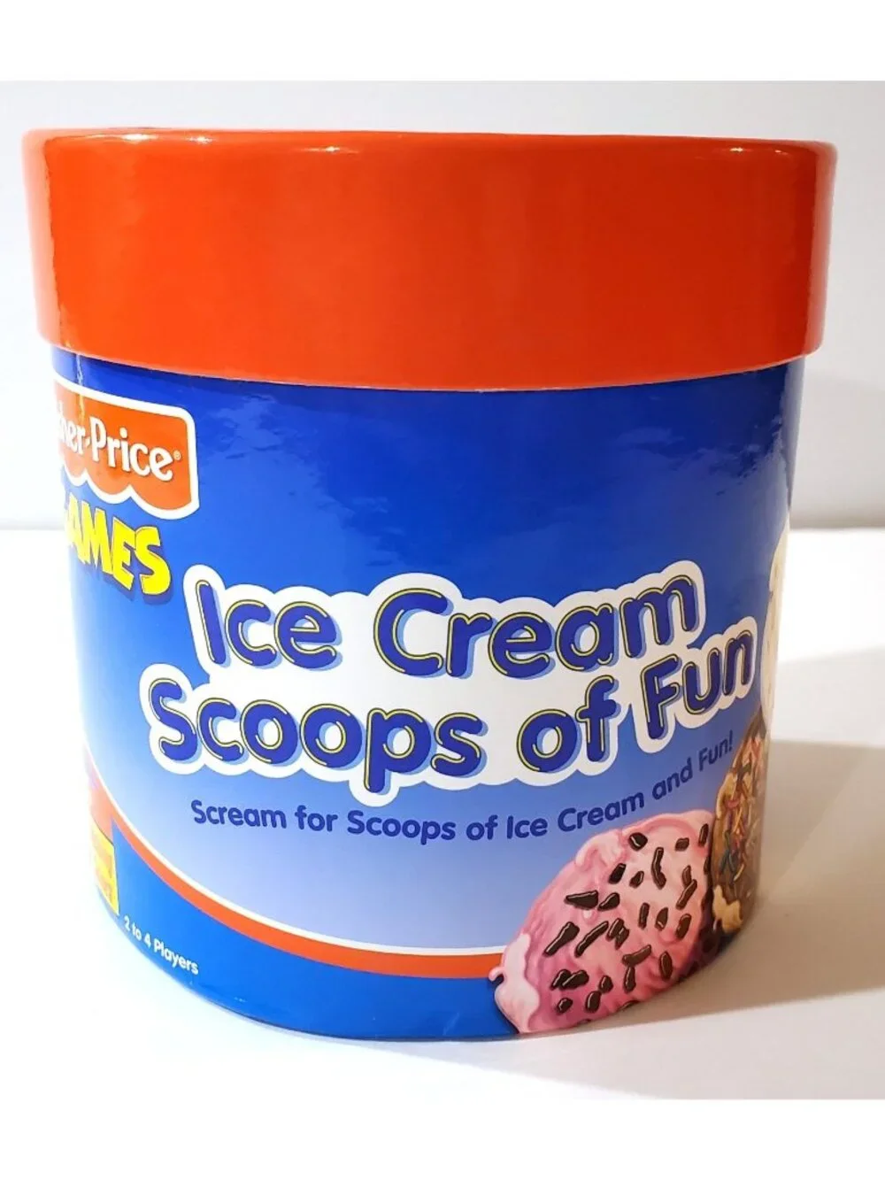 Fisher Price Game ICE CREAM SCOOPS OF FUN Complete teach learn matching & color